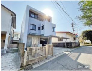 インフォメーション住宅産業の施工前の画像