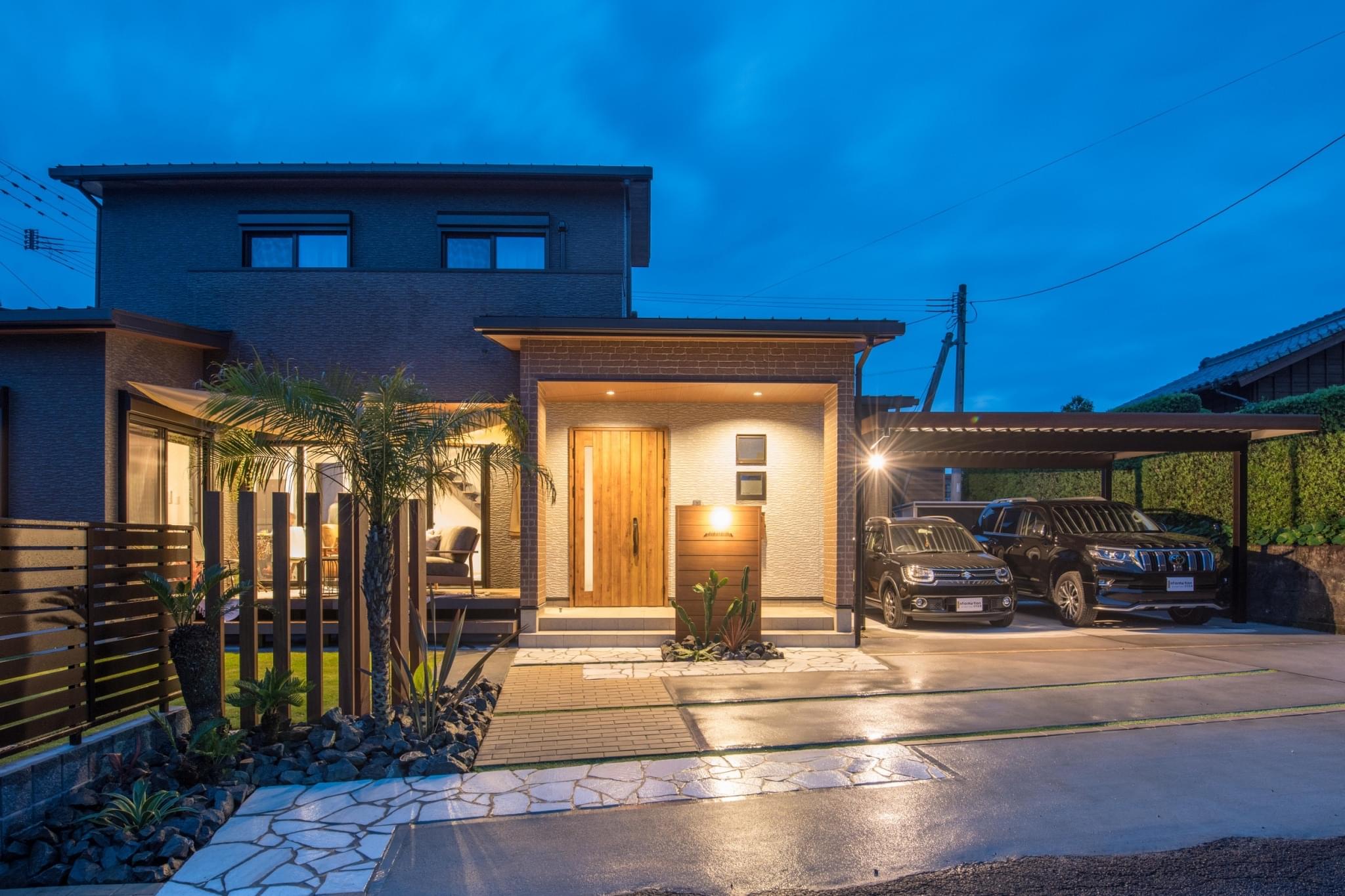 インフォメーション住宅産業のエクステリア